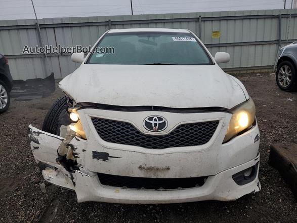 2011 Toyota Camry Base White vin: 4T1BF3EK8BU589468