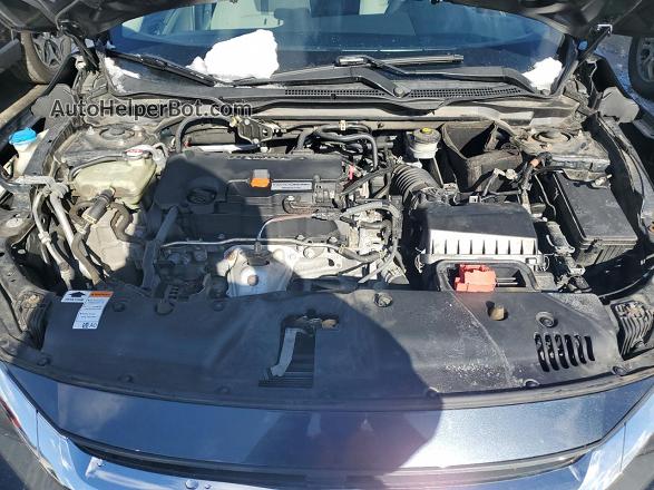 2016 Honda Civic Lx Blue vin: 19XFC2F50GE222443