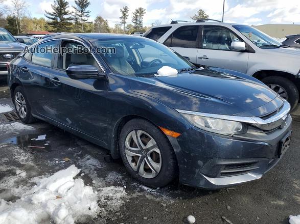 2016 Honda Civic Lx Blue vin: 19XFC2F50GE222443