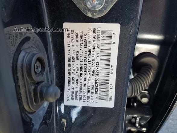 2016 Honda Civic Lx Blue vin: 19XFC2F50GE222443