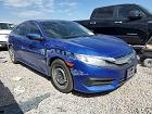 2016 Honda Civic Lx Blue vin: 19XFC2F52GE065501