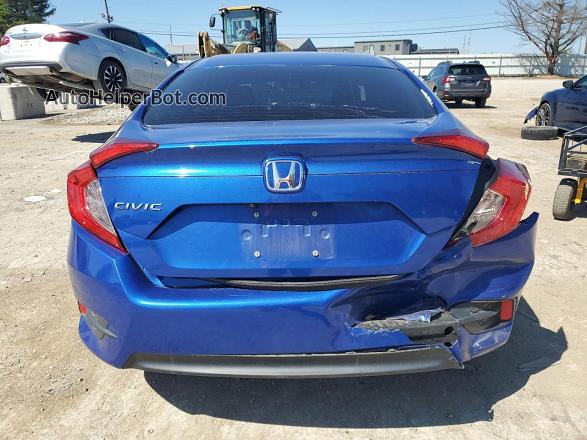 2016 Honda Civic Lx Blue vin: 19XFC2F54GE008183
