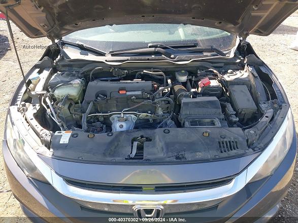 2016 Honda Civic Lx Gray vin: 19XFC2F54GE094918