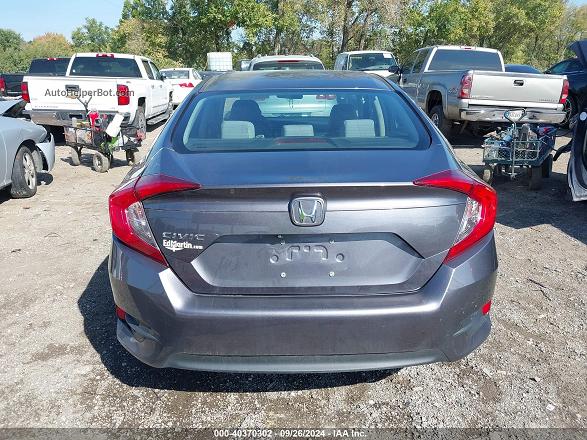 2016 Honda Civic Lx Gray vin: 19XFC2F54GE094918