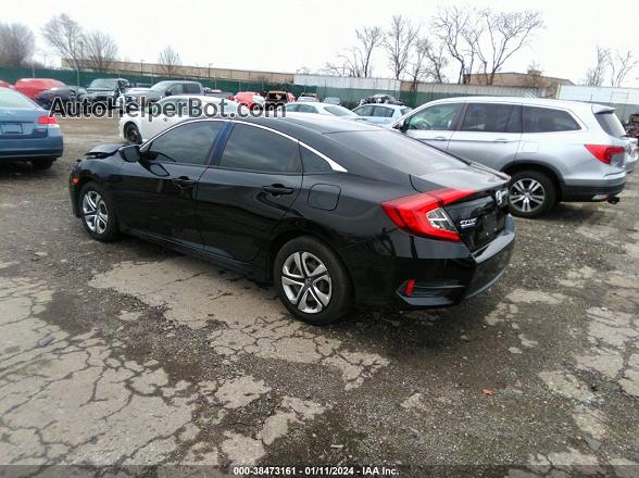 2016 Honda Civic Lx Black vin: 19XFC2F54GE228505