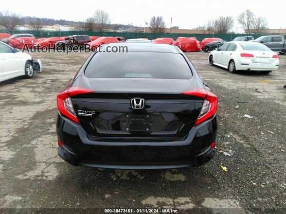 2016 Honda Civic Lx Black vin: 19XFC2F54GE228505