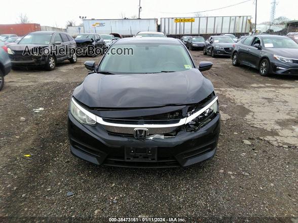 2016 Honda Civic Lx Black vin: 19XFC2F54GE228505