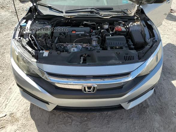 2016 Honda Civic Lx Silver vin: 19XFC2F57GE052730