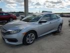 2016 Honda Civic Lx Silver vin: 19XFC2F57GE052730