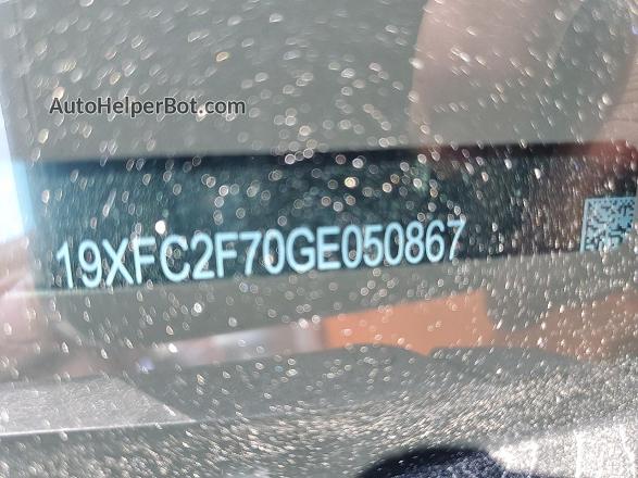 2016 Honda Civic Ex Черный vin: 19XFC2F70GE050867