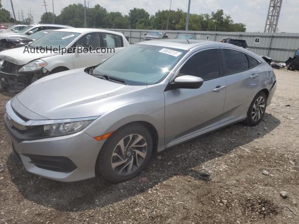 2016 Honda Civic Ex Silver vin: 19XFC2F78GE097418