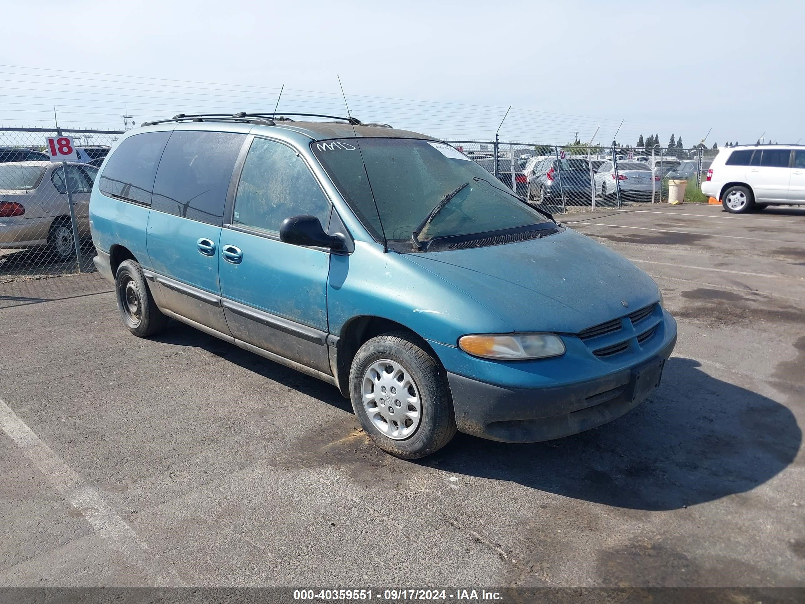 2列アルミラジエーター、Dodge Caravan 出回 3.3L/2.4L V6