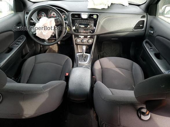 2014 Chrysler 200 Lx White vin: 1C3CCBAB0EN213674