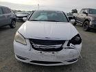 2014 Chrysler 200 Lx White vin: 1C3CCBAB0EN213674