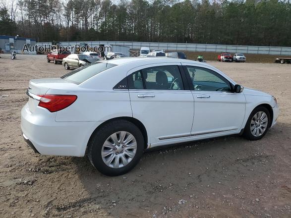 2014 Chrysler 200 Lx Белый vin: 1C3CCBAB2EN141893