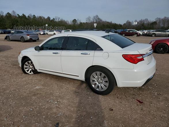 2014 Chrysler 200 Lx Белый vin: 1C3CCBAB2EN141893