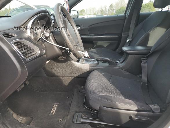 2014 Chrysler 200 Lx Белый vin: 1C3CCBAB2EN141893