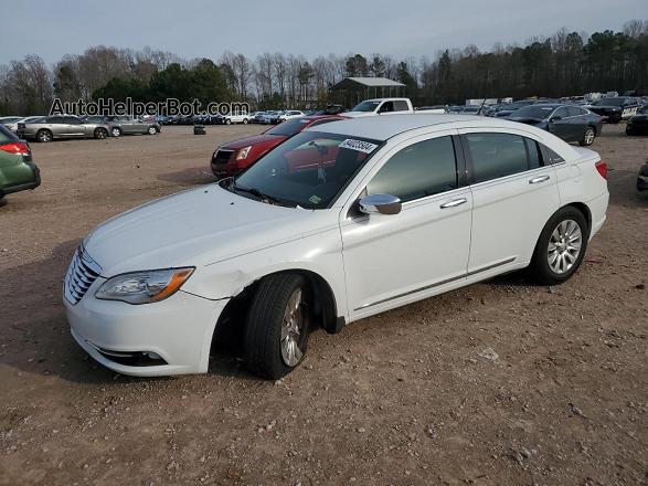 2014 Chrysler 200 Lx Белый vin: 1C3CCBAB2EN141893