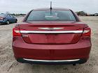 2014 Chrysler 200 Lx Red vin: 1C3CCBAB2EN207200