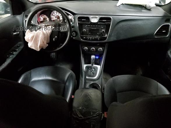 2014 Chrysler 200 Lx Black vin: 1C3CCBAG6EN157526