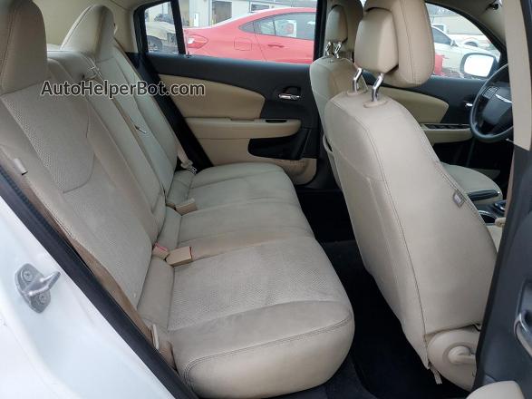 2014 Chrysler 200 Lx White vin: 1C3CCBAG9EN149985