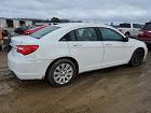 2014 Chrysler 200 Lx White vin: 1C3CCBAG9EN149985