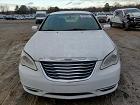 2014 Chrysler 200 Lx White vin: 1C3CCBAG9EN149985