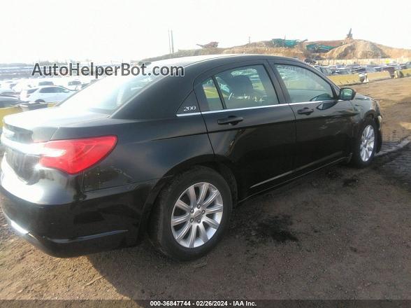 2014 Chrysler 200 Touring Black vin: 1C3CCBBG0EN106344