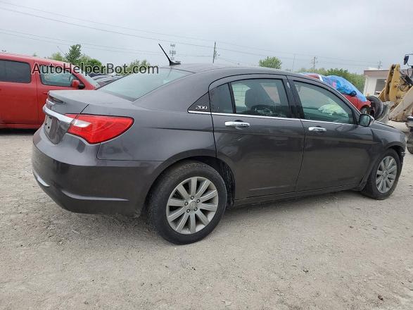 2014 Chrysler 200 Limited Gray vin: 1C3CCBCG0EN197887