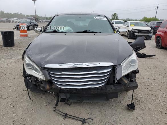2014 Chrysler 200 Limited Gray vin: 1C3CCBCG0EN197887