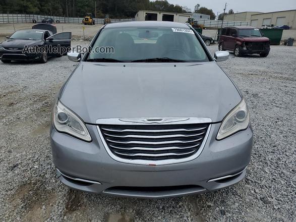 2014 Chrysler 200 Limited Silver vin: 1C3CCBCG8EN157007