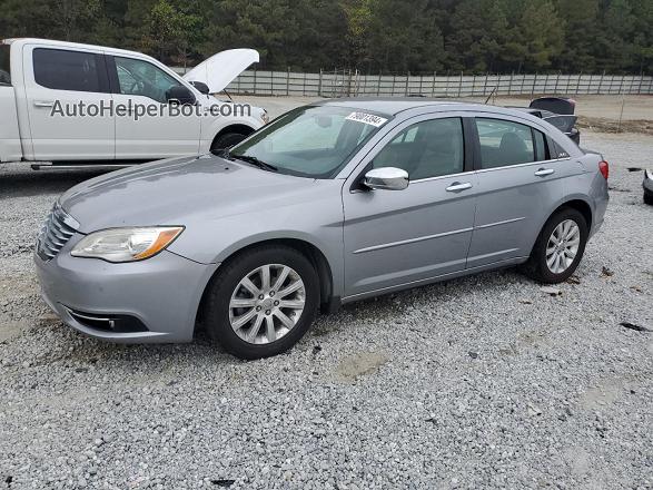 2014 Chrysler 200 Limited Silver vin: 1C3CCBCG8EN157007
