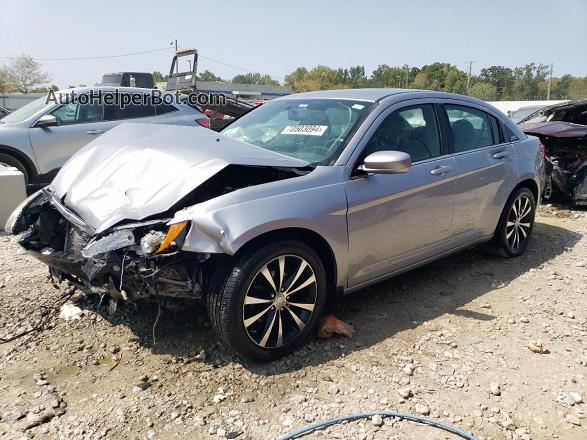 2014 Chrysler 200 Limited Серебряный vin: 1C3CCBCG8EN172803