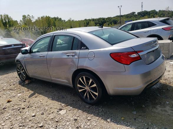 2014 Chrysler 200 Limited Серебряный vin: 1C3CCBCG8EN172803