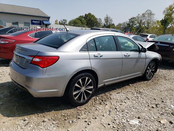 2014 Chrysler 200 Limited Серебряный vin: 1C3CCBCG8EN172803