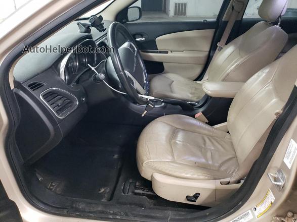 2014 Chrysler 200 Limited Tan vin: 1C3CCBCGXEN125353