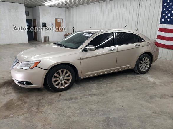 2014 Chrysler 200 Limited Tan vin: 1C3CCBCGXEN125353