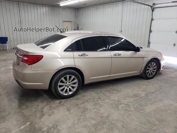 2014 Chrysler 200 Limited Tan vin: 1C3CCBCGXEN125353