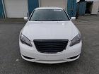 2014 Chrysler 200 Limited White vin: 1C3CCBCGXEN198643