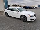 2014 Chrysler 200 Limited White vin: 1C3CCBCGXEN198643