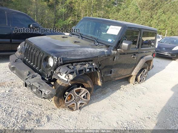 2023 Jeep Wrangler 2-door Sport S 4x4 Black vin: 1C4HJXAG5PW693420