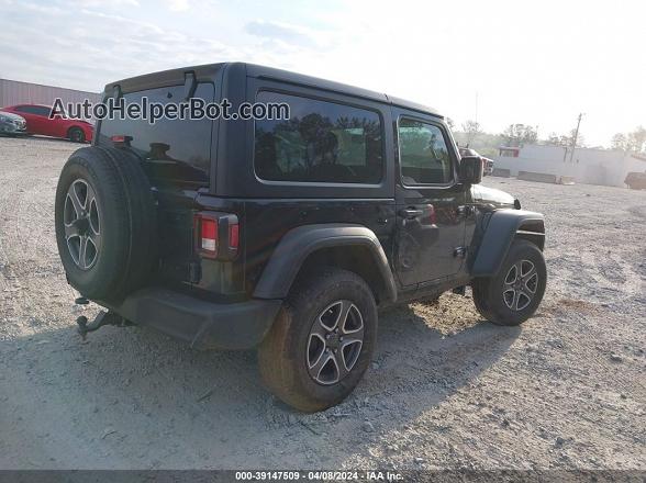 2023 Jeep Wrangler 2-door Sport S 4x4 Black vin: 1C4HJXAG5PW693420