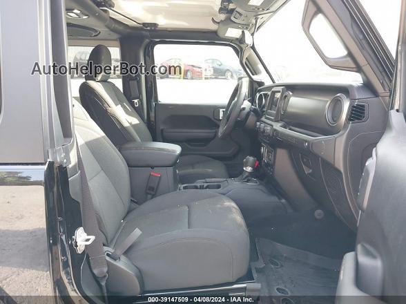 2023 Jeep Wrangler 2-door Sport S 4x4 Black vin: 1C4HJXAG5PW693420