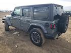 2023 Jeep Wrangler Sahara Gray vin: 1C4HJXEN1PW695111