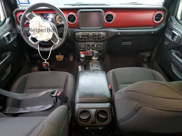 2023 Jeep Wrangler Rubicon Green vin: 1C4HJXFG2PW596233