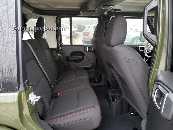 2023 Jeep Wrangler Rubicon Green vin: 1C4HJXFG2PW596233