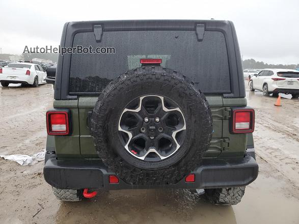 2023 Jeep Wrangler Rubicon Green vin: 1C4HJXFG2PW596233