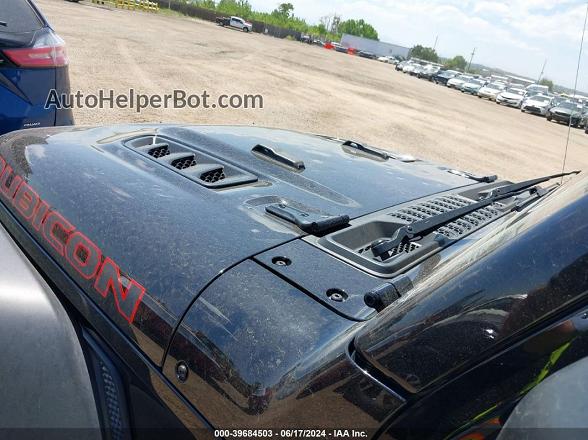 2023 Jeep Wrangler 4-door Rubicon 4x4 Black vin: 1C4HJXFN7PW702187