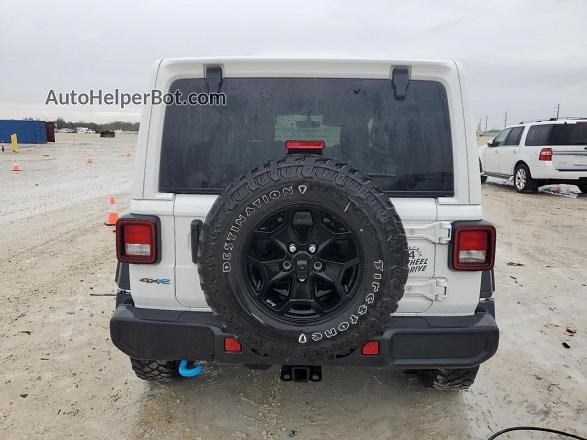 2023 Jeep Wrangler 4xe White vin: 1C4JJXN61PW627689
