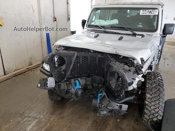 2023 Jeep Wrangler 4xe Silver vin: 1C4JJXN64PW630179